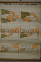 School poster - Forearm bandage