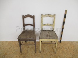 Wooden chairs