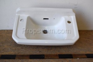 White washbasin