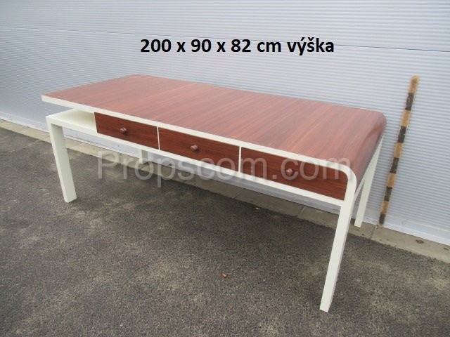 Wooden narrow table