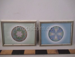 Mandalas set of two pictures
