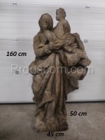 Statue der Marienpuppe