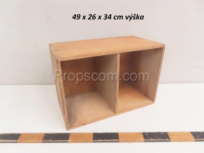 Wooden shelf