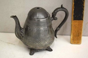 Tin teapot