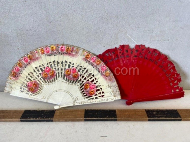 Colorful fans