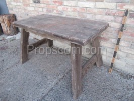 Medieval wooden wooden table