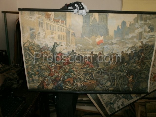 School poster - Polish uprising