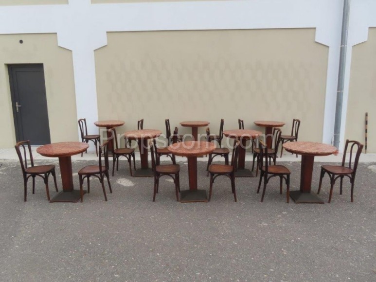 Cafe set 4 + 2 tables