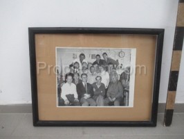 Photographs of the working team