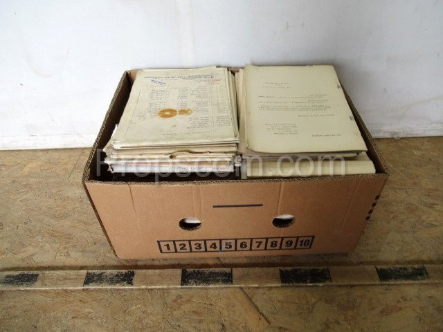 Box of files (waste paper)