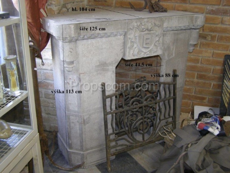 Fireplace - mantelpiece