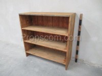 Small wooden bookshelf