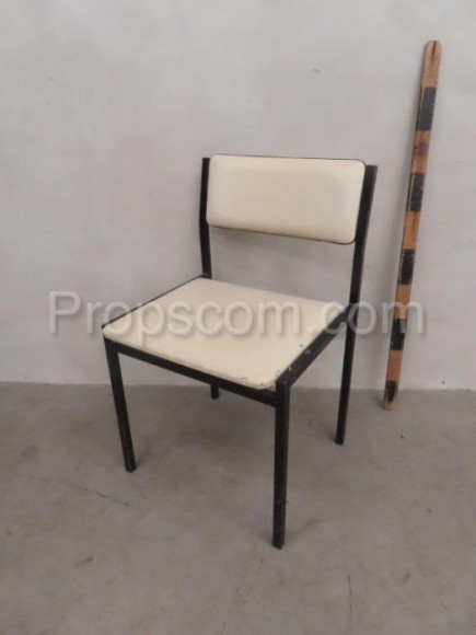 Metal padded chairs