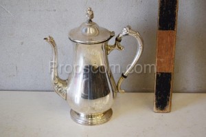 Silver-plated teapot