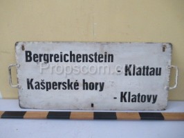 information sign: Bergreichenstein - Klattau