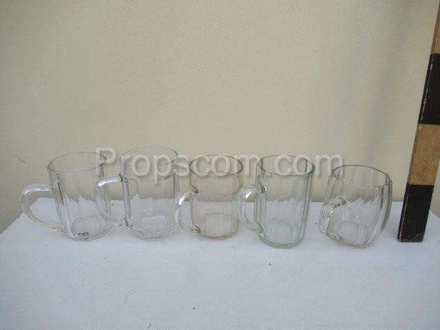 Various beer mugs