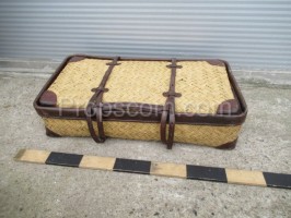 Wicker suitcase