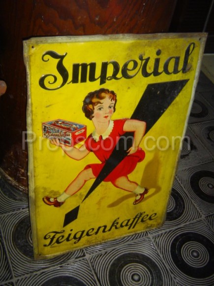 German Imperial advertising sign