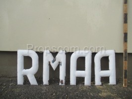 advertising metal letters