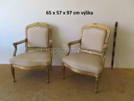 Upholstered armchairs