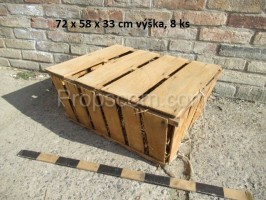 Large wooden box