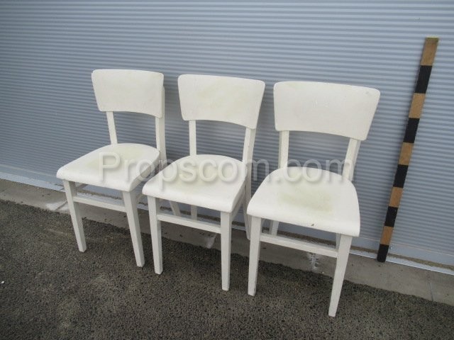 white kitchen chair