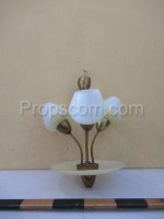Chandelier frosted glass glass