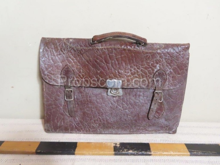 Leather briefcase