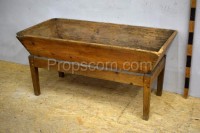 Wooden trough