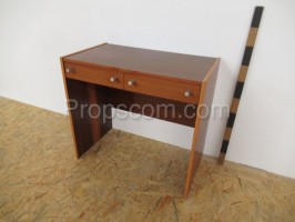 Brown smaller desk