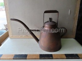 Teekanne aus Kupfer