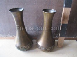 Metal vases