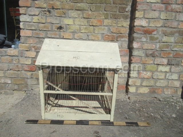 Wire cage white