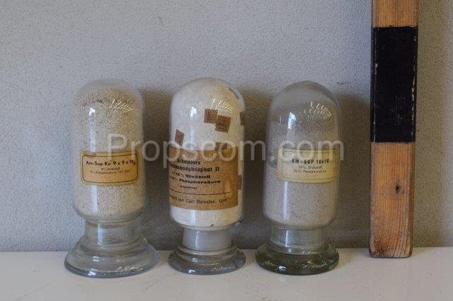 Flaschen für chemisches Labor