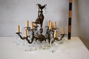 Chandelier with candlesticks