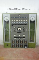 Cabinet with measuring instruments