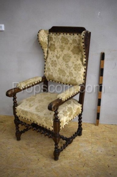 Upholstered armchair