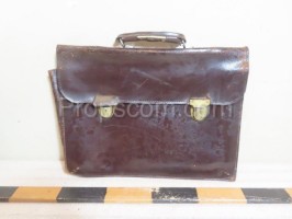 Leather briefcase