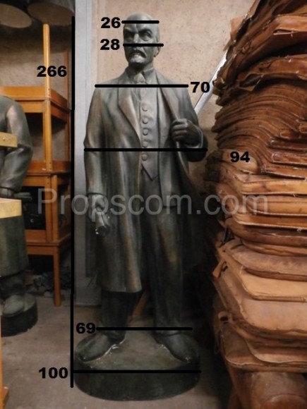 Statue von Wladimir Iljitsch Lenin