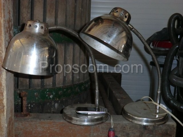 Chrome table lamps