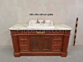 Cabinet with sink