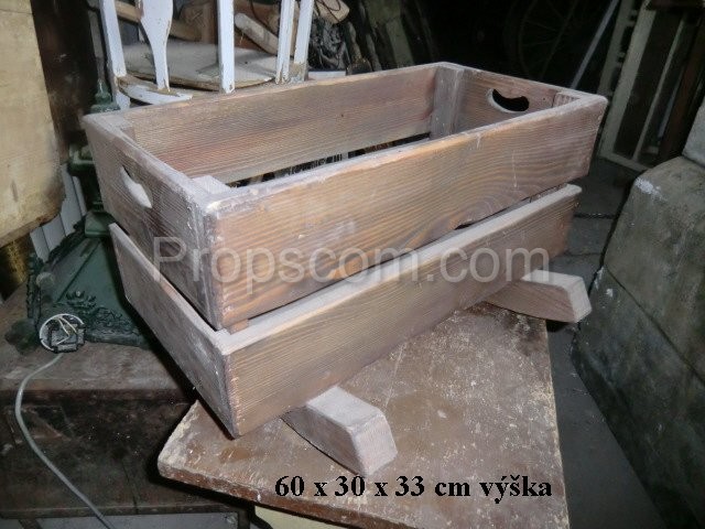 Wooden cradle