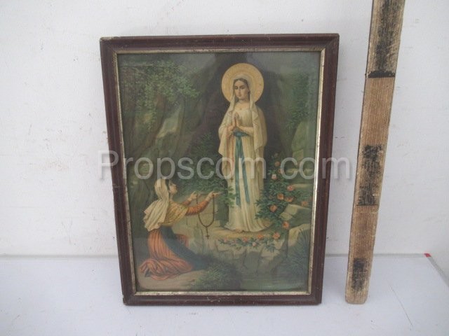 The image of the Virgin Mary