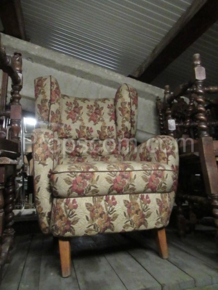 Upholstered armchair