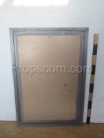 Fibreboard notice board