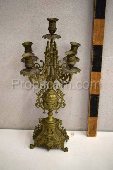 Brass candlesticks