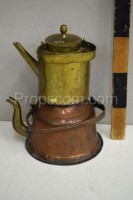 Brass copper teapot