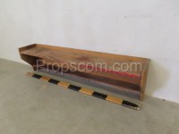 Wooden shelf