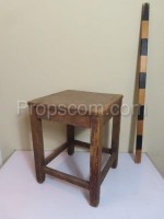 Round wooden chair