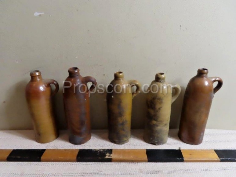 Stoneware bottles